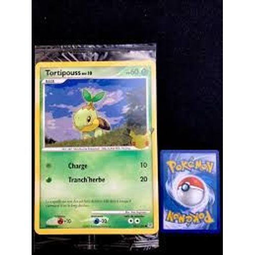 Tortipouss 103/130 - Carte Pokémon Jumbo - Célébrations 25 Ans