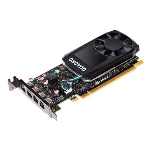 NVIDIA Quadro P620 - Carte graphique - Quadro P620 - 2 Go GDDR5 - PCIe 3.0 x16 profil bas - 4 x Mini DisplayPort