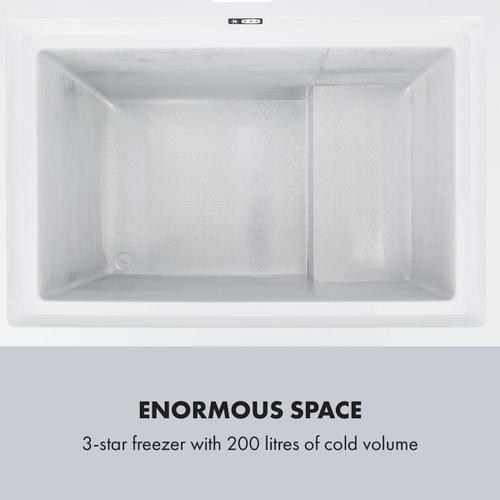 Congélateur coffre - Klarstein Iceblokk Eco - 4*, 200 litres