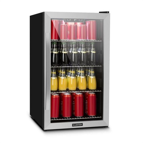 Réfrigérateur à boissons - Klarstein Beersafe 4XL - 124 L - Design verre & inox