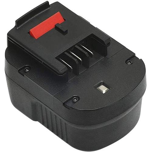 NiMH Batterie 12V 3.Ah Rechange pour Black & Decker A12 HPB12 A12E A12-XJ A12EX FSB12 FS120B FS120BX A1712 B-8315 BD-1204L BD1204L BPT1047