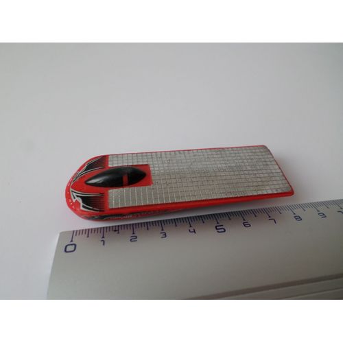 Voiture Panneaux Solaires Modele Rouge Cockpit Noir-Hot Wheels
