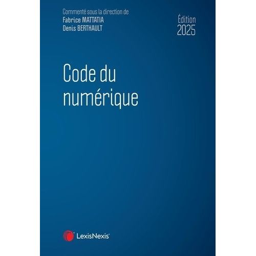 Code Du Numérique - Annexe : Réglement Ia Du 13 Juin 2024