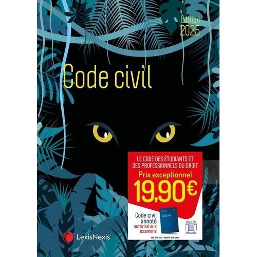 Code Civil - Jaquette Blue Jungle