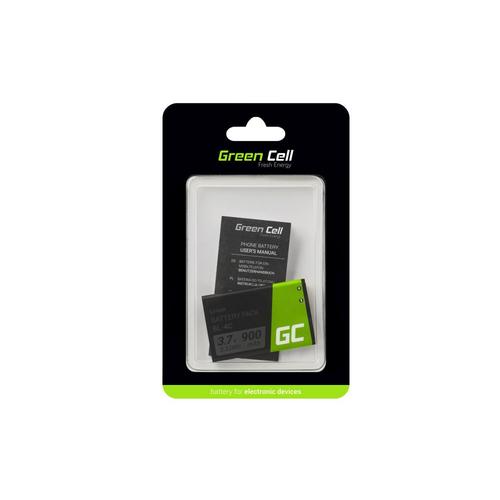 Green Cell Batterie Téléphone Interne Bl-4c Compatible Avec Nokia 1661 X2 6230 6300 | Li-Ion | 900 Mah 3.7v | Batterie De Remplacement Pour Smartphone | Batterie De Marque | Compatibilité Totale