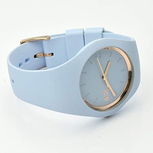 Montre Ice Watch Bleu Clair Et Or