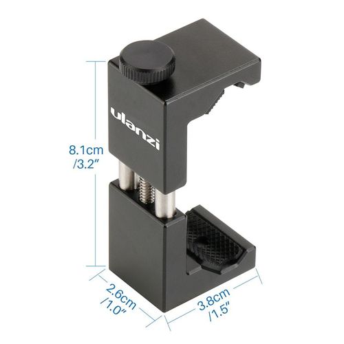 Iron Man 1 - trépied universel Vlog pour Smartphone, support d'adaptateur de téléphone en aluminium et métal pour iPhone 11 Pro Max