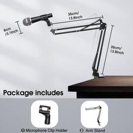 Microphone USB E20 PC, micro avec bras Ring Light de 6 pouces, Kit de  Studio professionnel Ring Light pour vidéo  Popcast