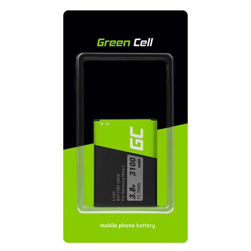 Green Cell Batterie Téléphone Interne Eb595675lu Compatible Avec Samsung Galaxy Note 2 Ii N7100 | Li-Ion | 2200mah 3.7v | Batterie De Remplacement Pour Smartphone | Batterie De Marque | Compatibilité