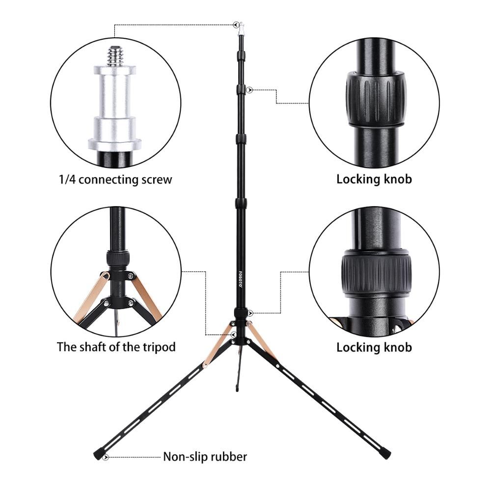 ngre - Fusitu ? trpied Portable support de 2.2m, bote  l... - 3
