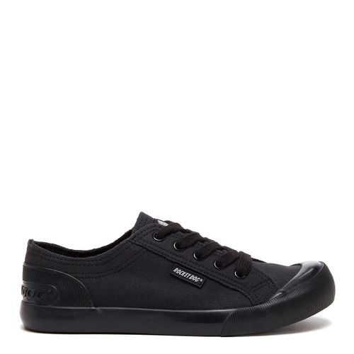 Rocket Dog Jazzin Chaussures De Toile Tennis Basses Couleur Noir/noir