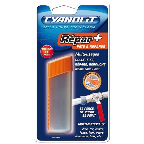 Pâte à réparer multi-matériaux Cyanolit - 48 g