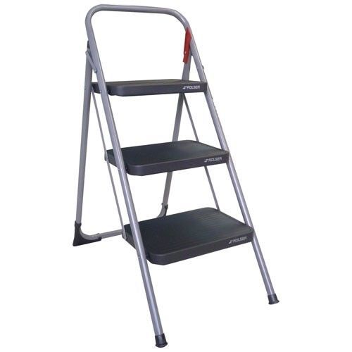 Escabeau marche pied 3 marches M11 - noir
