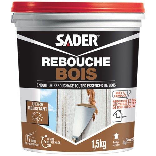 Enduit de rebouchage bois - pâte 1.5 Kg