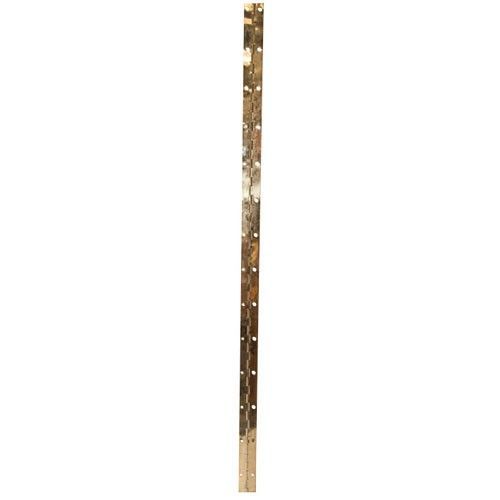 Charnière piano - acier laitonné - 32x960 mm