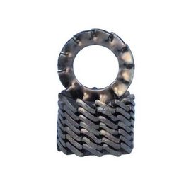 Rondelle - dentelée - acier zingué - D: 10 mm
