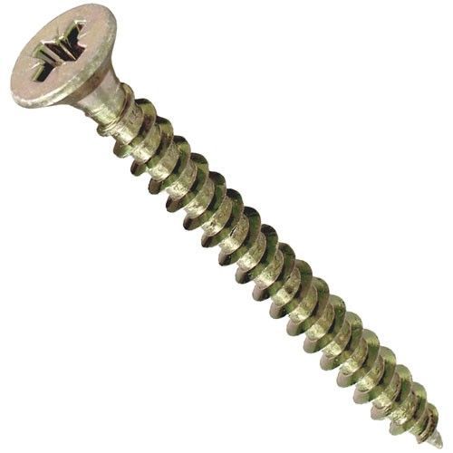 Vis bois et agglo Pozidriv tête fraisée acier bichromaté - 5 x 40 mm - lot de 150