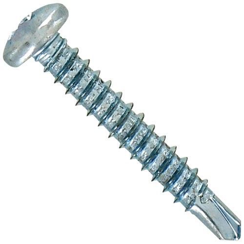 Vis auto-perceuse tête cylindrique bombée acier zingué - 3.8 x 16 mm - lot de 26