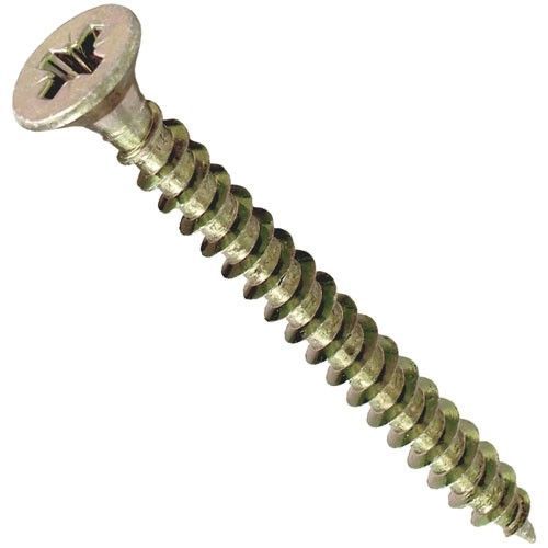Vis bois agglo tête fraisée pozi 4 x 25 mm - lot de 120