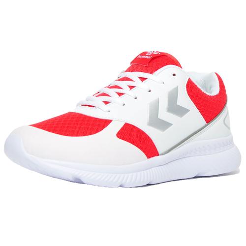 Hummel Handewitt Ultra Baskets Basses De Ville Chaussures Couleur Blanc/rouge