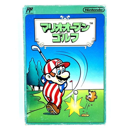 Mario Open Golf Jeu Nintendo Famicom Nes Import Japon Nintendo Nes