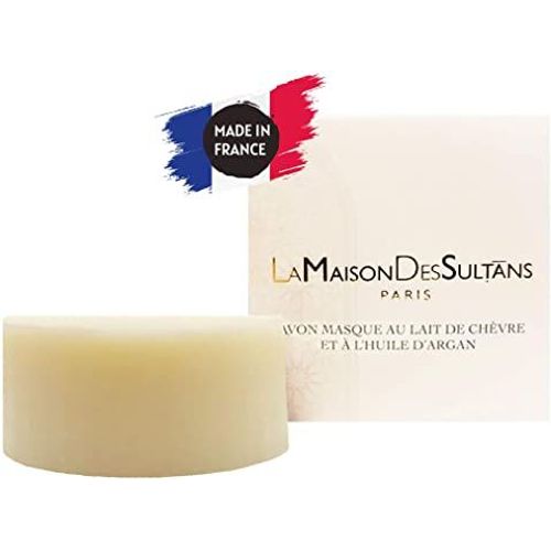Savon Masque Lait De Chèvre Et Huile D'argan 