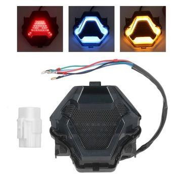 Feu Arrire Led Intgr Pour Moto, Clignotants Arrire Qc189...