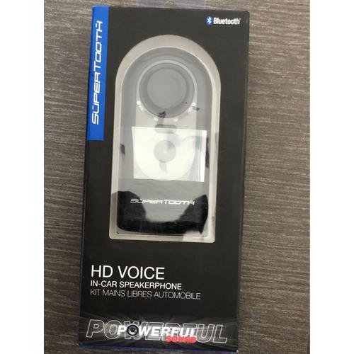 Super Tooth  Hd Voice Kit Mains Libres Automobile Powerful Sound 