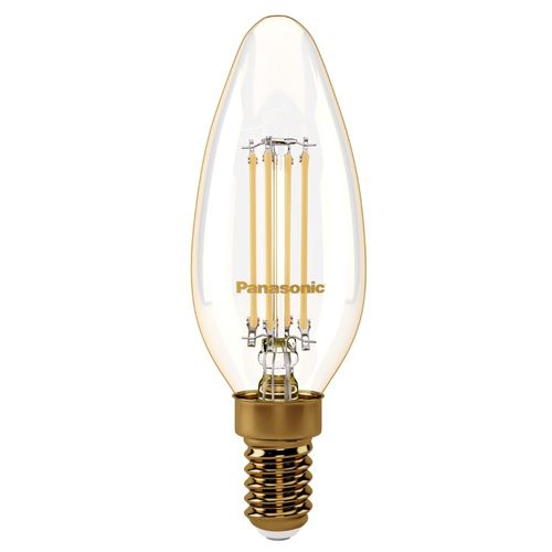 Ampoule Flamme Filament Led E14 2.2w 2000k Panasonic
