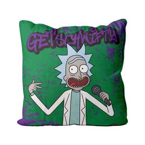 Rick & Morty - Coussin Get Schwifty 45 X 45 Cm