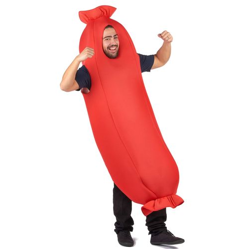 Déguisement Saucisse Rouge Adulte