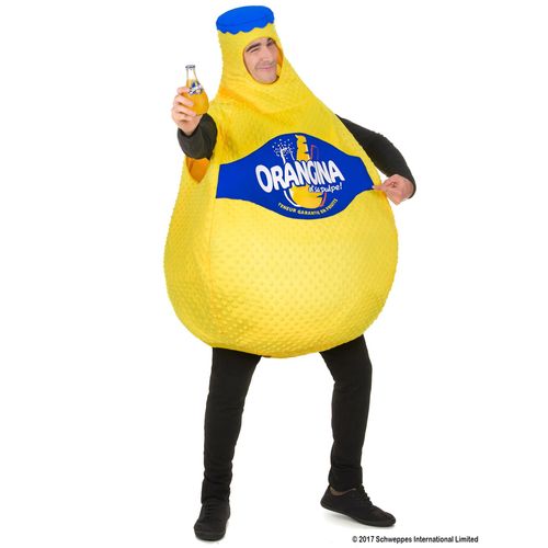 Déguisement Bouteille D'orangina Adulte