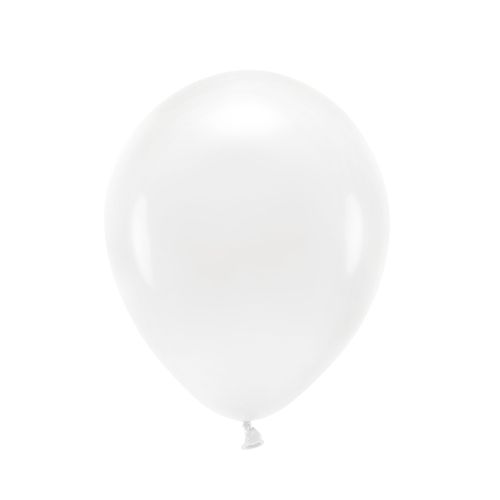 100 Ballons En Latex Pastel Blanc 26 Cm