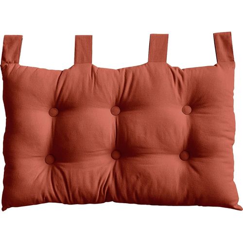 Tête De Lit Coussin Panama À Suspendre - 70 X 45 Cm - Terre Cuite