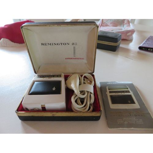 Rasoir Remington 25 International - Vintage