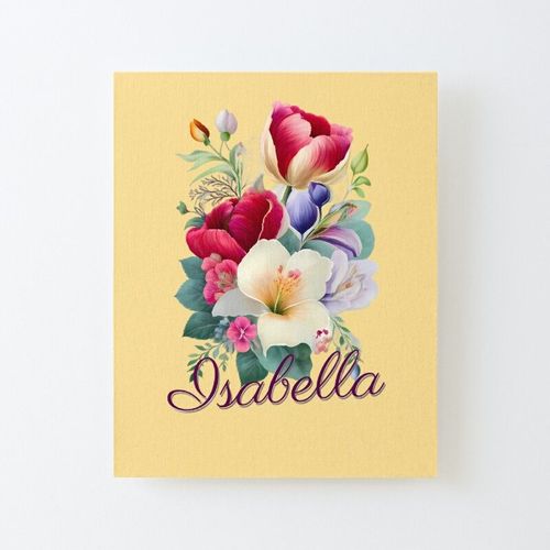 Canevas imprimer Élégance florale - Isabelle Impression sur toile DIY installer 40x50cm