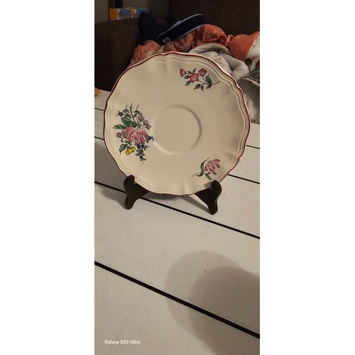 Assiette Faïence Lunéville