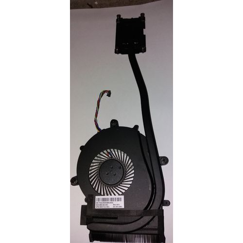 Ventilateur avec radiateur pour pc portables HP Probook 650-655 G2 G3 réf. 840732-001