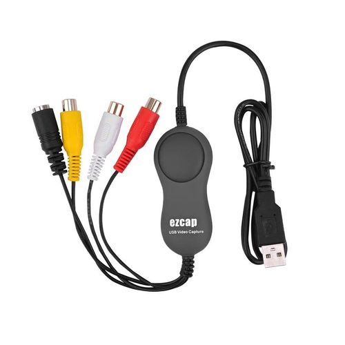 EZCAP 159-Audio Grabber,capture vidéo analogique de VHS,caméscope,boîte de jeu vers fichier numérique,prise en charge de Windows 10/8/7 et discreOS 64 bits - Type Without Package