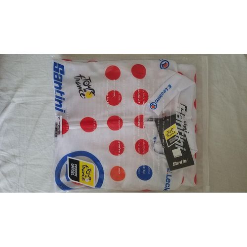 Maillot Officiel Du Tour De France Sponsorisé Par Leclerc