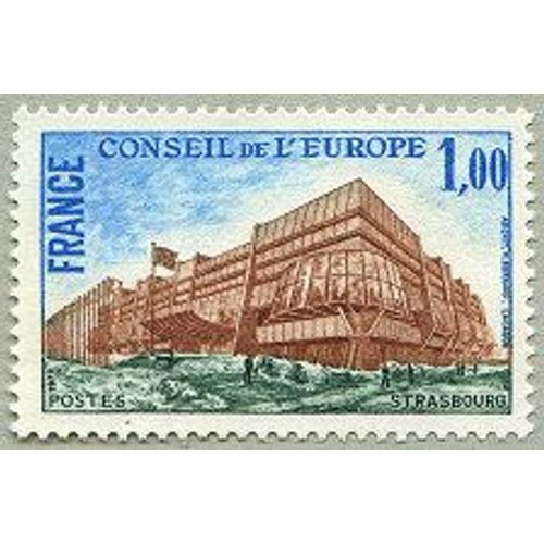 Le Bâtiment Du Conseil À Strasbourg
