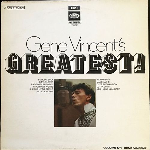 Gene Vincent's Greatest ! (Volume 01)
