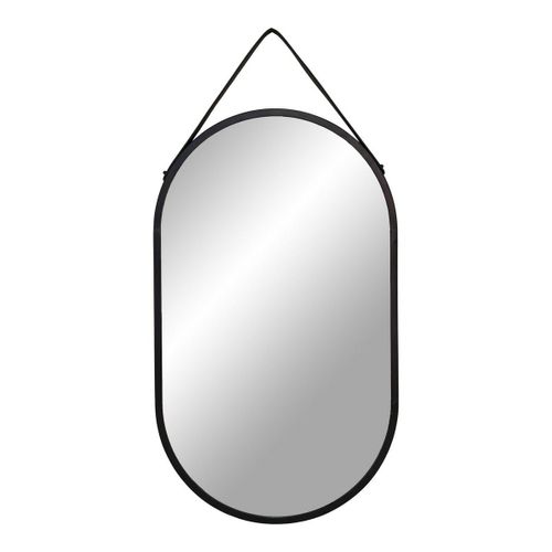 Miroir avec Cadre Trapani, Argent, 2x35x60 cm