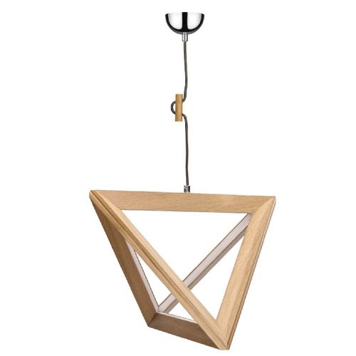 Suspension Trigonon, Marron, 42x42x100 Cm