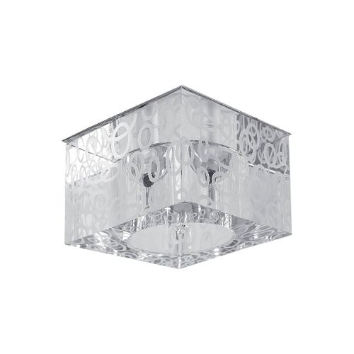 Plafonnier Cristaldream, Argent, 2x7x7 Cm