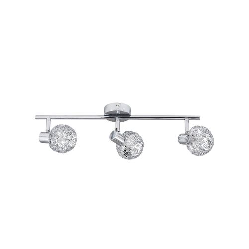 Plafonnier Lena, Argent, 47,5x10x13,5 Cm