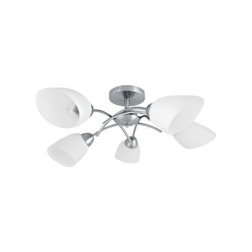 Suspension Viletta, Argent, 70x70x29 Cm
