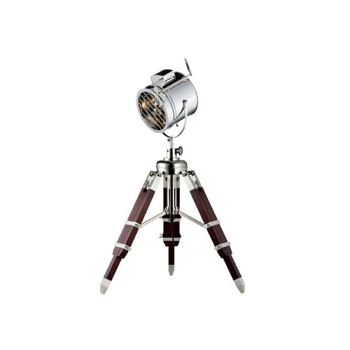 Lampadaire Movie, Argent, 43x43x90 Cm