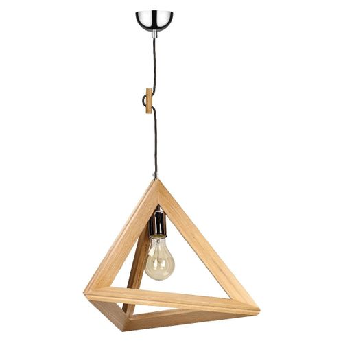 Suspension Trigonon, Marron, 42x42x109 Cm