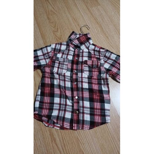Chemise À Carreaux Garçon